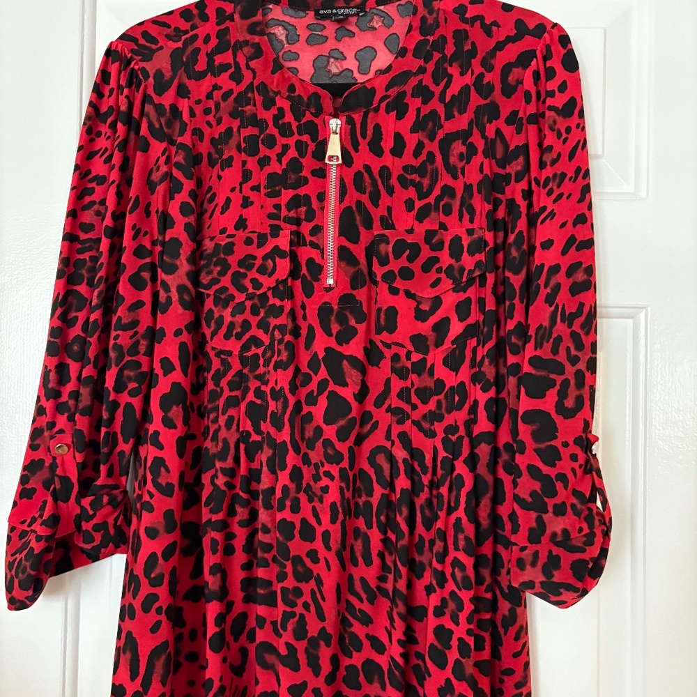 Colorful cheetah print